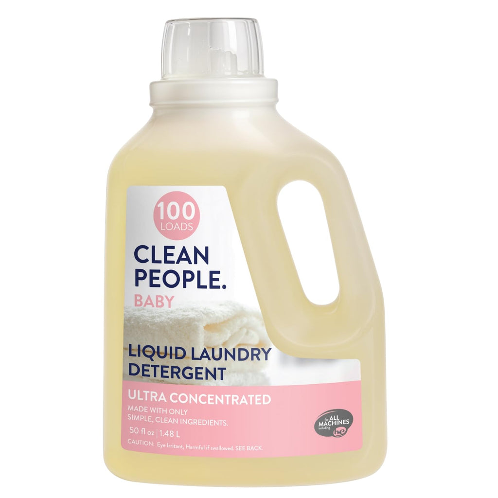 The Clean People Liquid Laundry Detergent - Ultra Concentrated, 50 oz