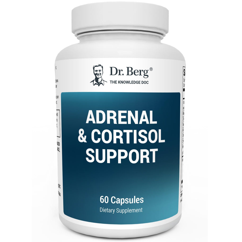 Dr. Berg Adrenal & Cortisol Capsules - Stress Support

