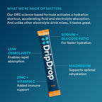 DripDrop Hydration Electrolyte Drink Mix | Non-GMO

