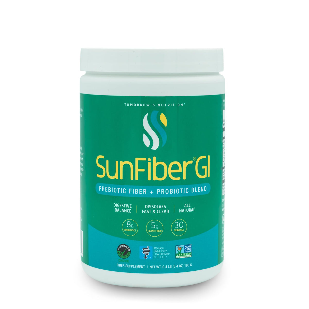 Tomorrow's Nutrition Sunfiber Synbiotic for Digestive Health


