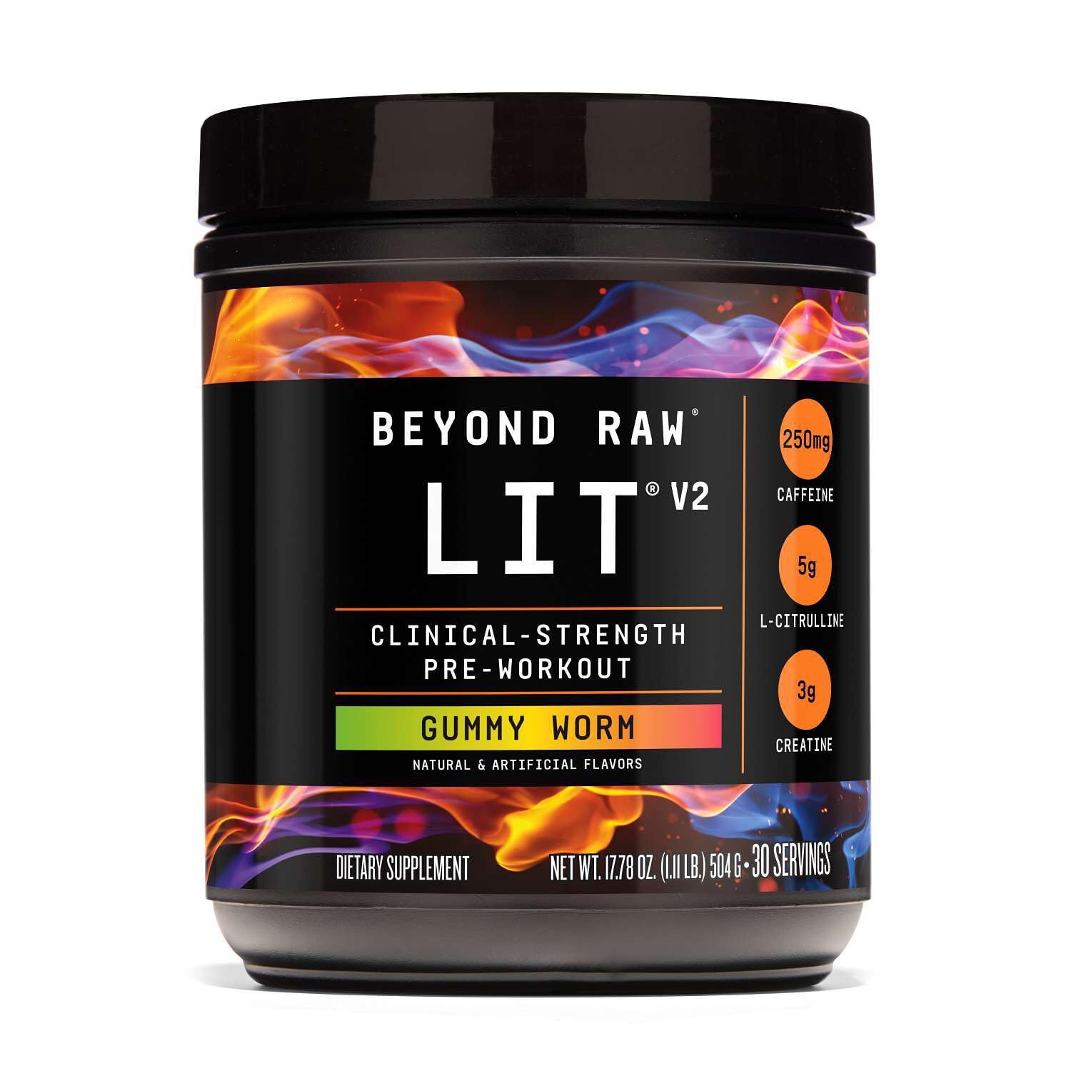 Beyond Raw LIT V2 Clinical Strength Pre-Workout Powder