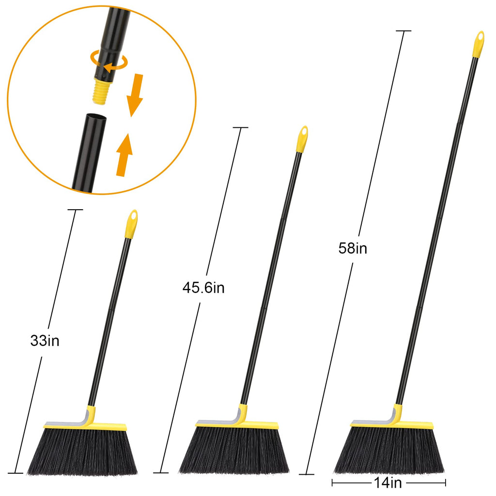 Outdoor Broom with Durable Bristles | Heavy-Duty Cleaning

