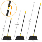 Outdoor Broom with Durable Bristles | Heavy-Duty Cleaning

