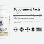 Magnesium Glycinate Chelated Supplement | Gentle Absorption

