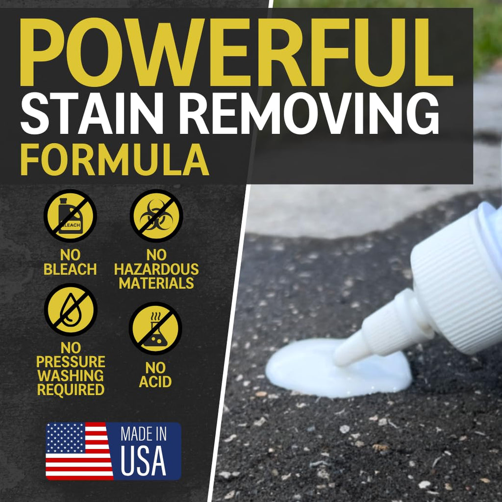 CHOMP! Concrete Oil Stain Remover for Porous Surfaces

