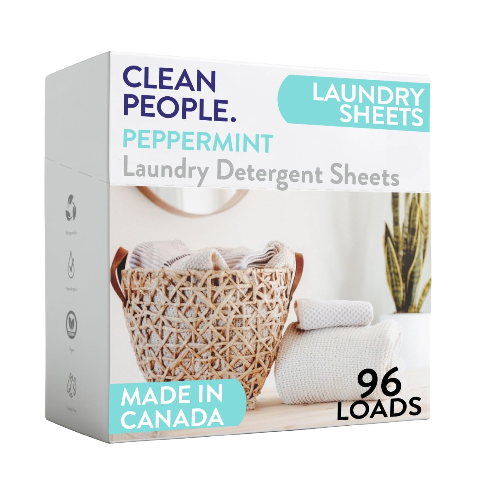 Clean People Laundry Detergent Sheets – Ultra Concentrated
