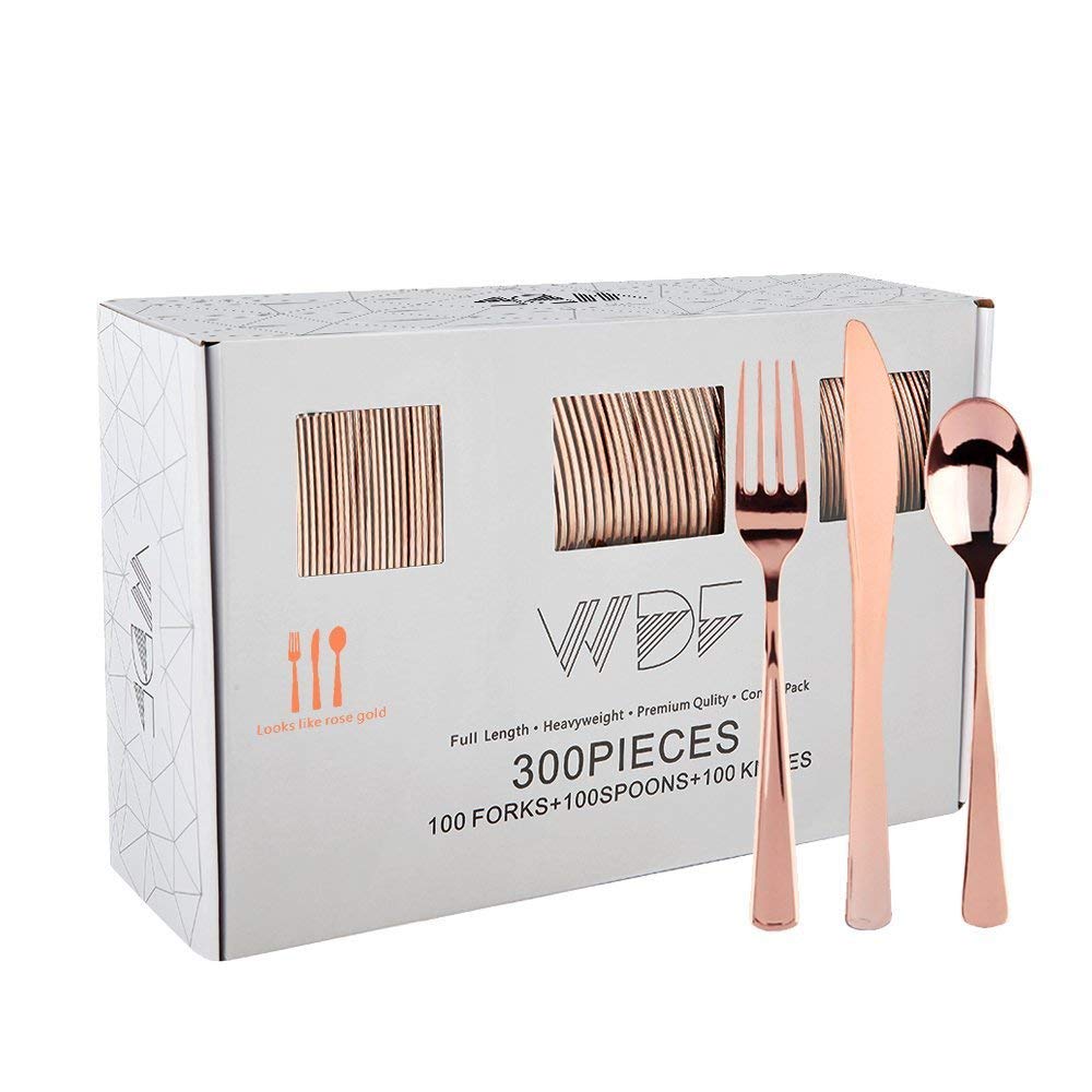 Plastic Disposable Cutlery Set - Heavy Duty