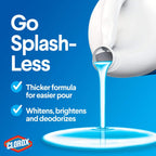 Clorox Splash-Less Bleach for Laundry & Home Cleaning

