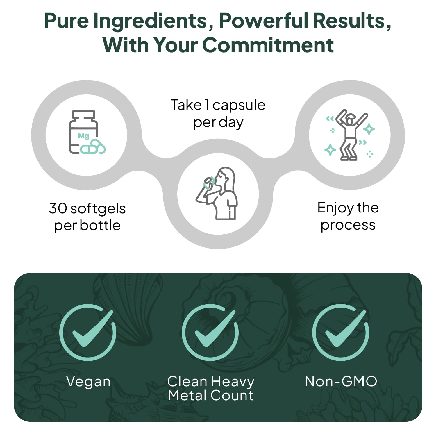 Organics Ocean D3 with K2 Vegan Vitamin D3

