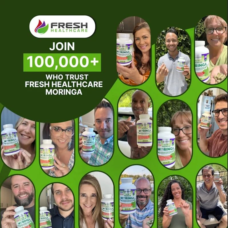 FRESH HEALTHCARE Moringa Supplement | Energy & Immunity

