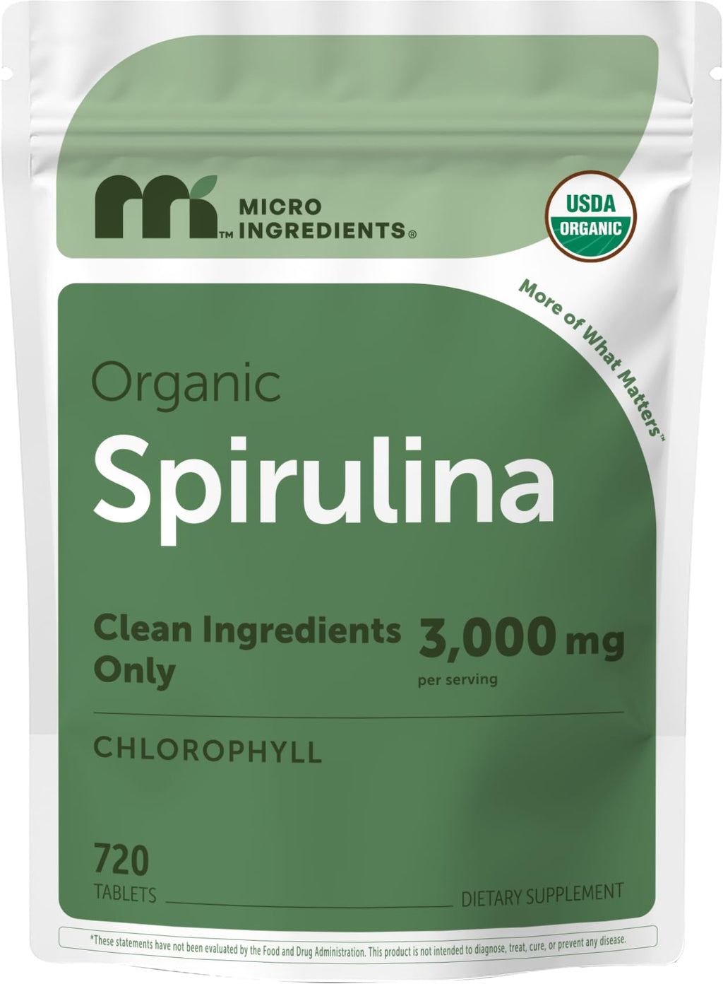 Micro Ingredients Spirulina Supplement - Vegan

