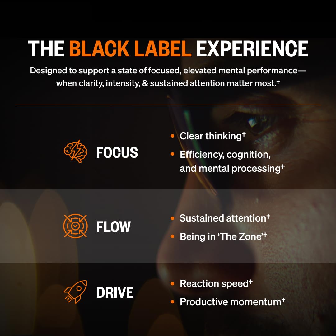 ONNIT Alpha Brain Black Label – Citicoline Brain Support

