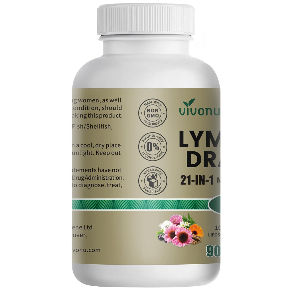 Vivonu Liposome Lymphatic Drainage Supplement

