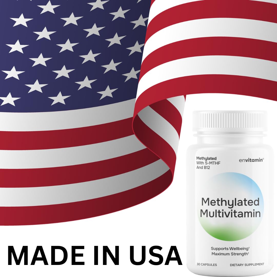 Envitamin Methylated Multivitamin LMethylfolate

