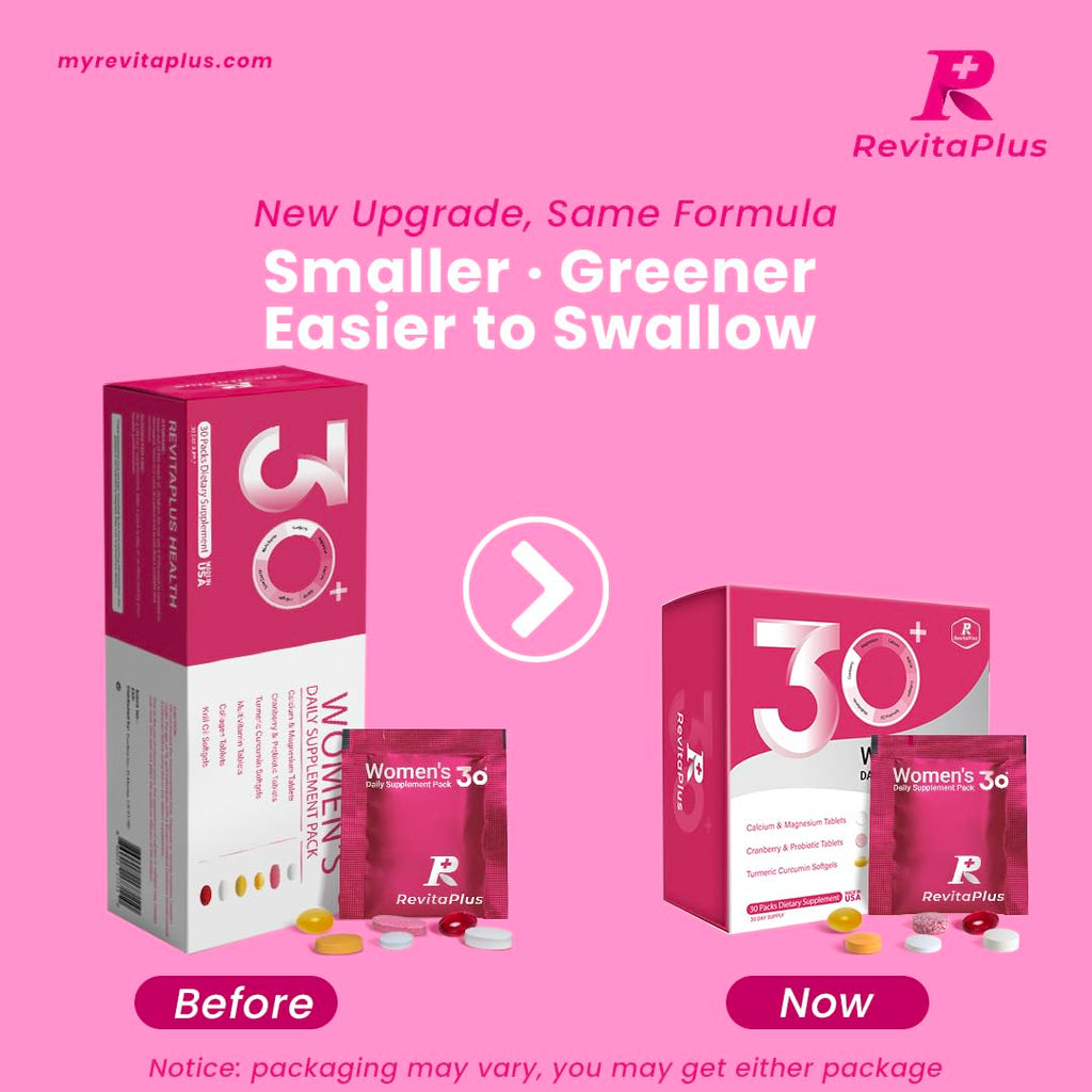 RevitaPlus Women’s Multivitamin with Krill Oil & Collagen

