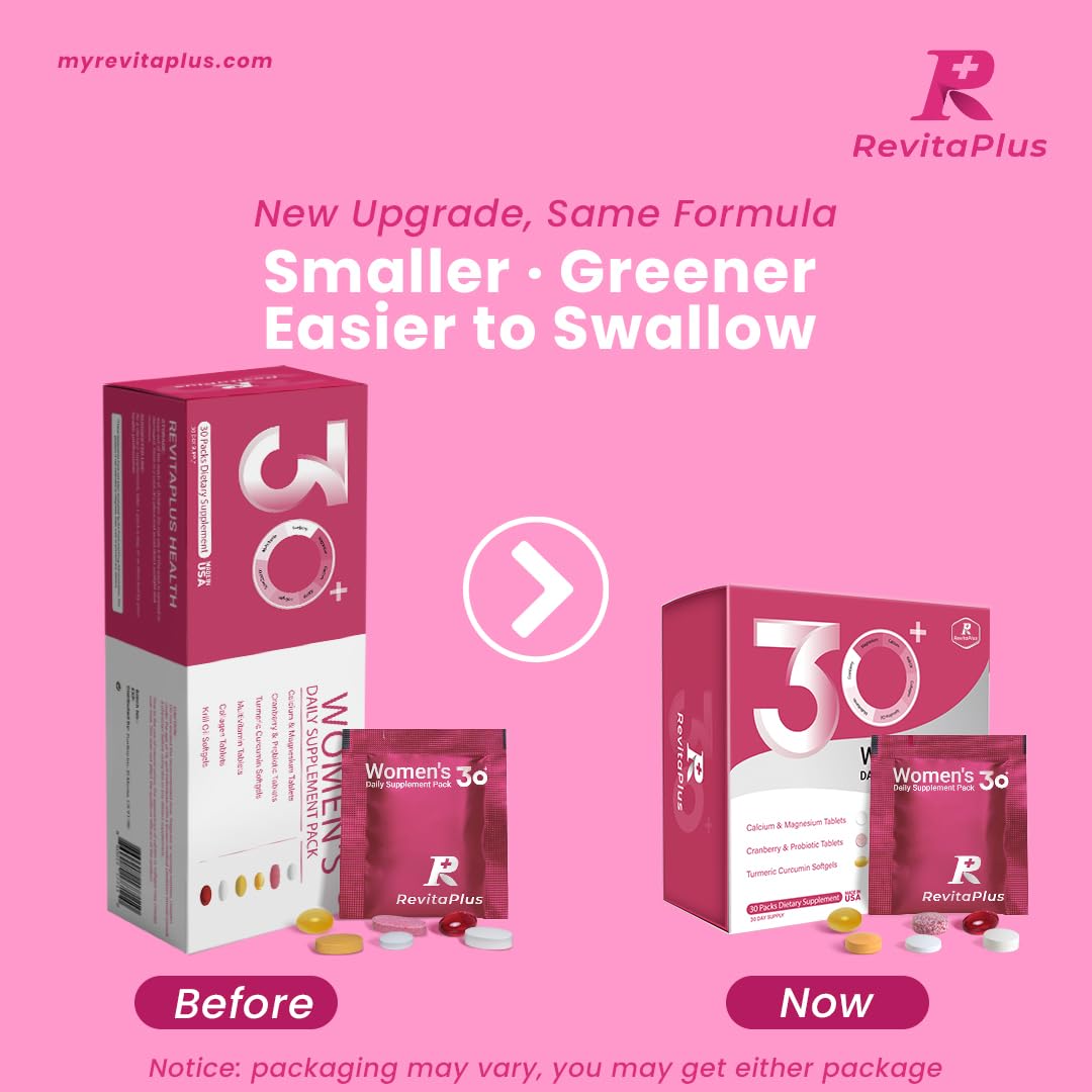 RevitaPlus Women’s Multivitamin with Krill Oil & Collagen

