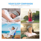 FRESHME Cotton Sleep Eye Mask - Blackout & Adjustable Strap

