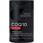 Sports Research CoQ10 Softgels with Coconut Oil & Bioperine

