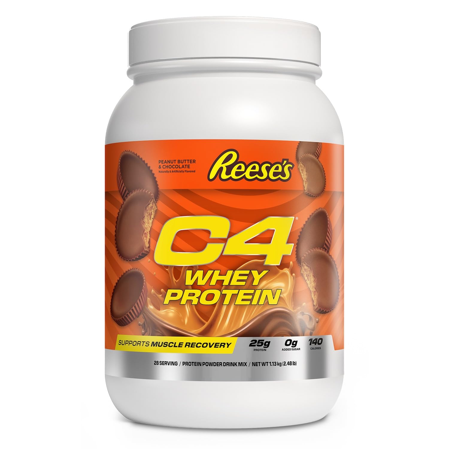 C4 Whey Protein Powder - 25g Protein, 0g Added Sugar