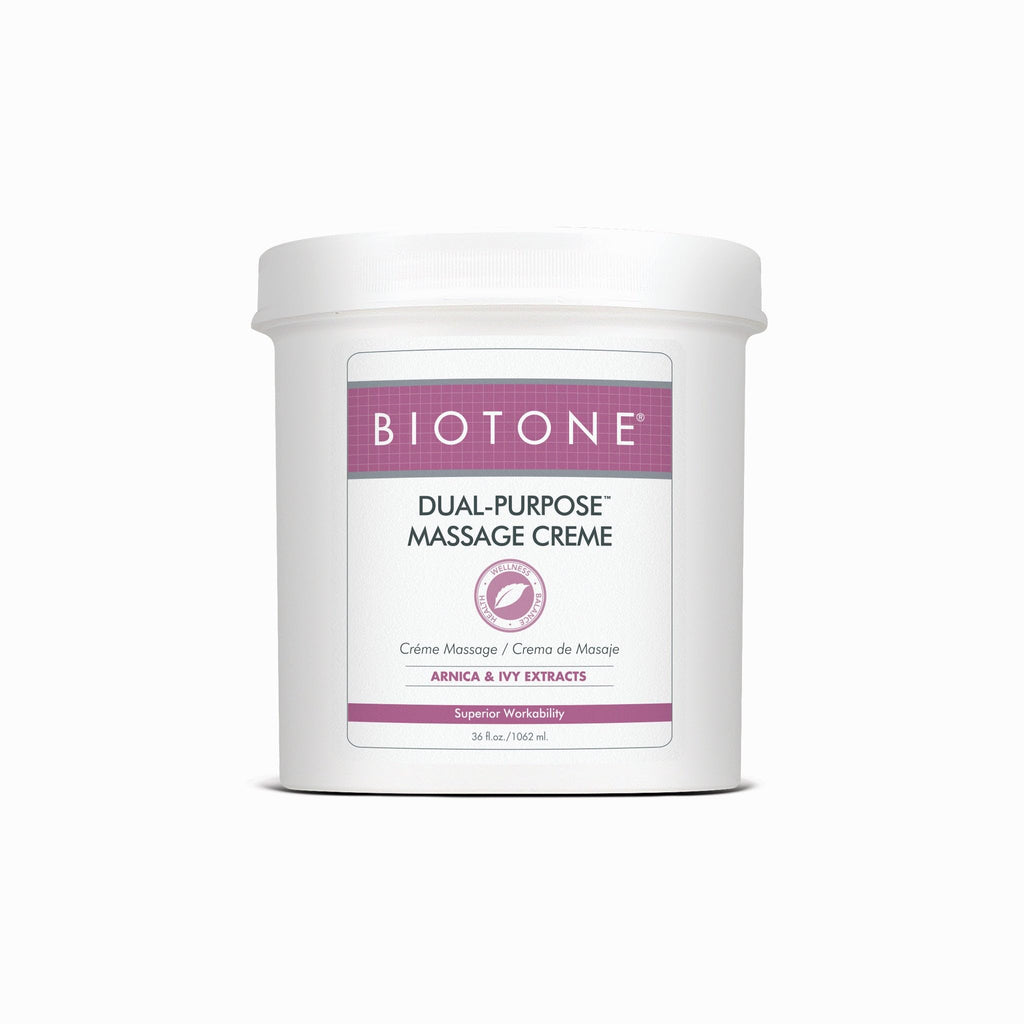 BIOTONE Dual-Purpose Massage Crème with Arnica and Ivy Extracts