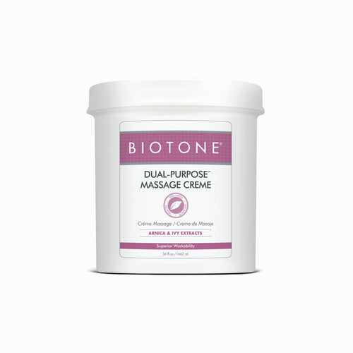 BIOTONE Dual-Purpose Massage Crème with Arnica and Ivy Extracts
