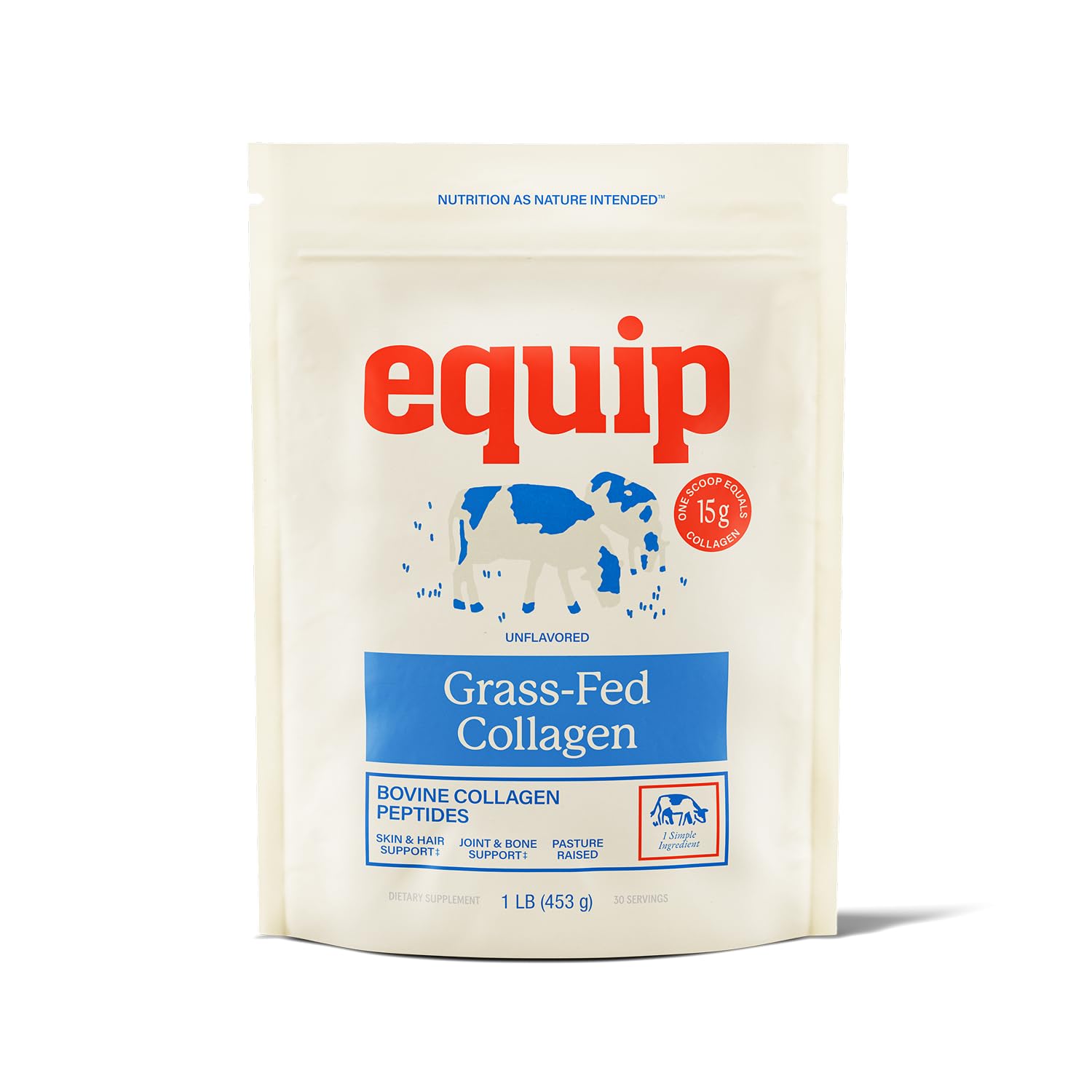 Equip Foods Grass-Fed Collagen Powder | Bovine Peptides

