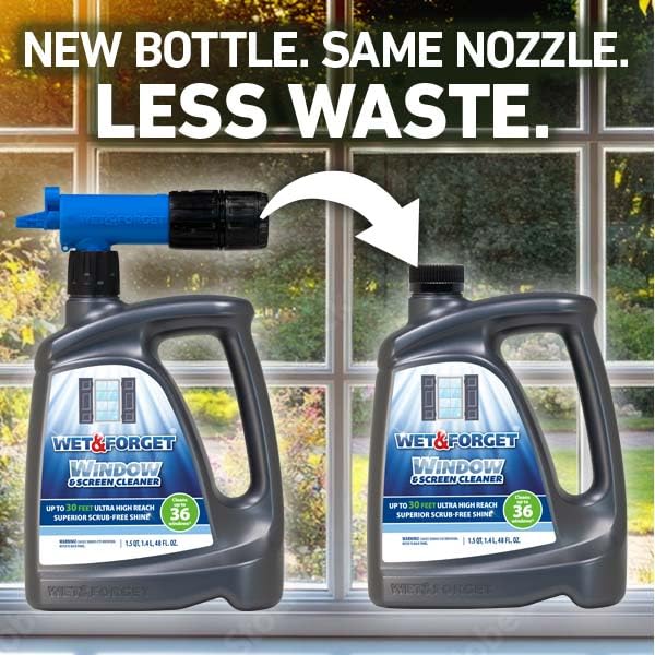 Wet & Forget Outdoor Window & Screen Cleaner Hose Attachment

