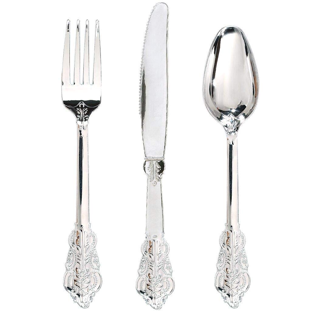 Plastic Disposable Cutlery Set - Heavy Duty