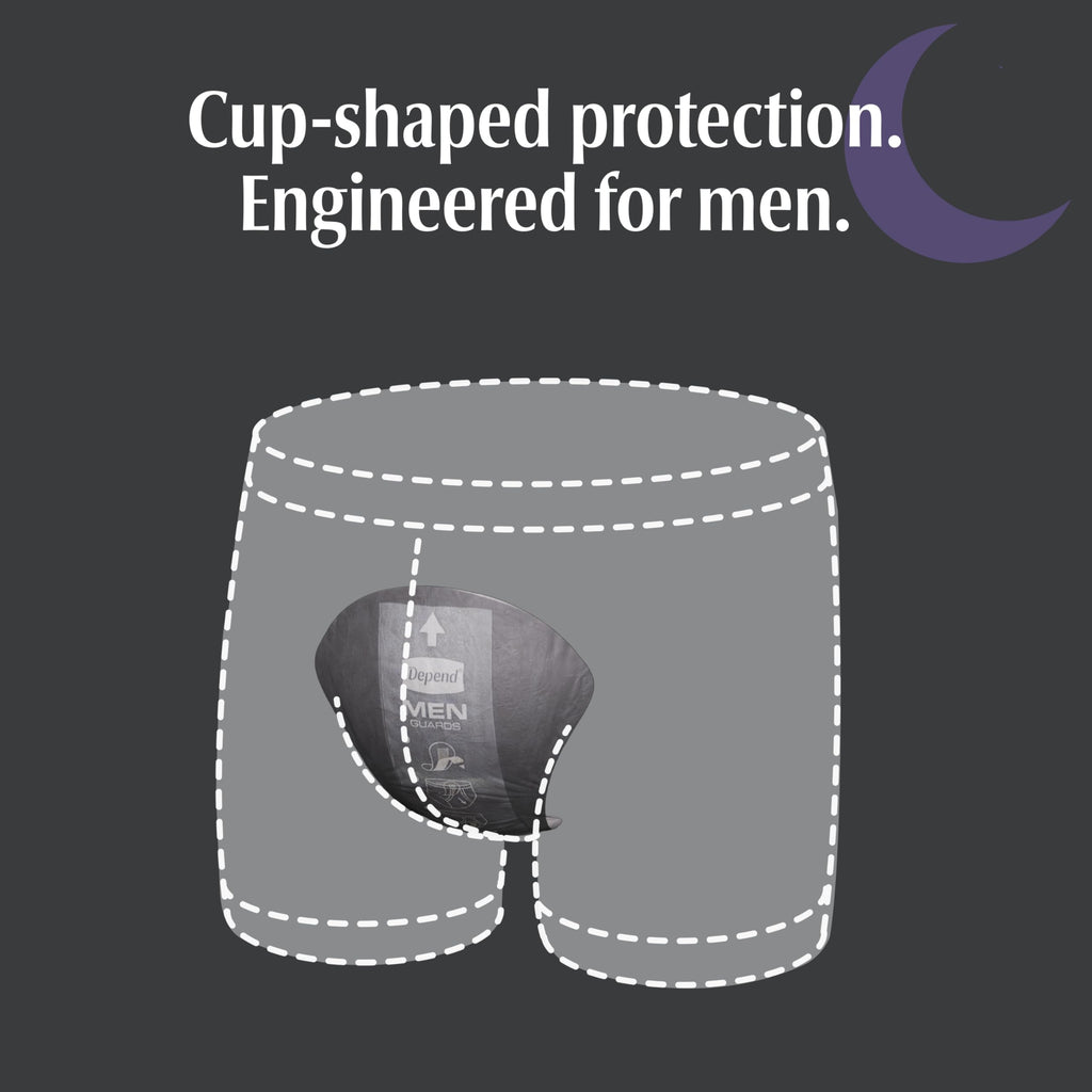 Depend Incontinence Guards for Men | Secure Fit

