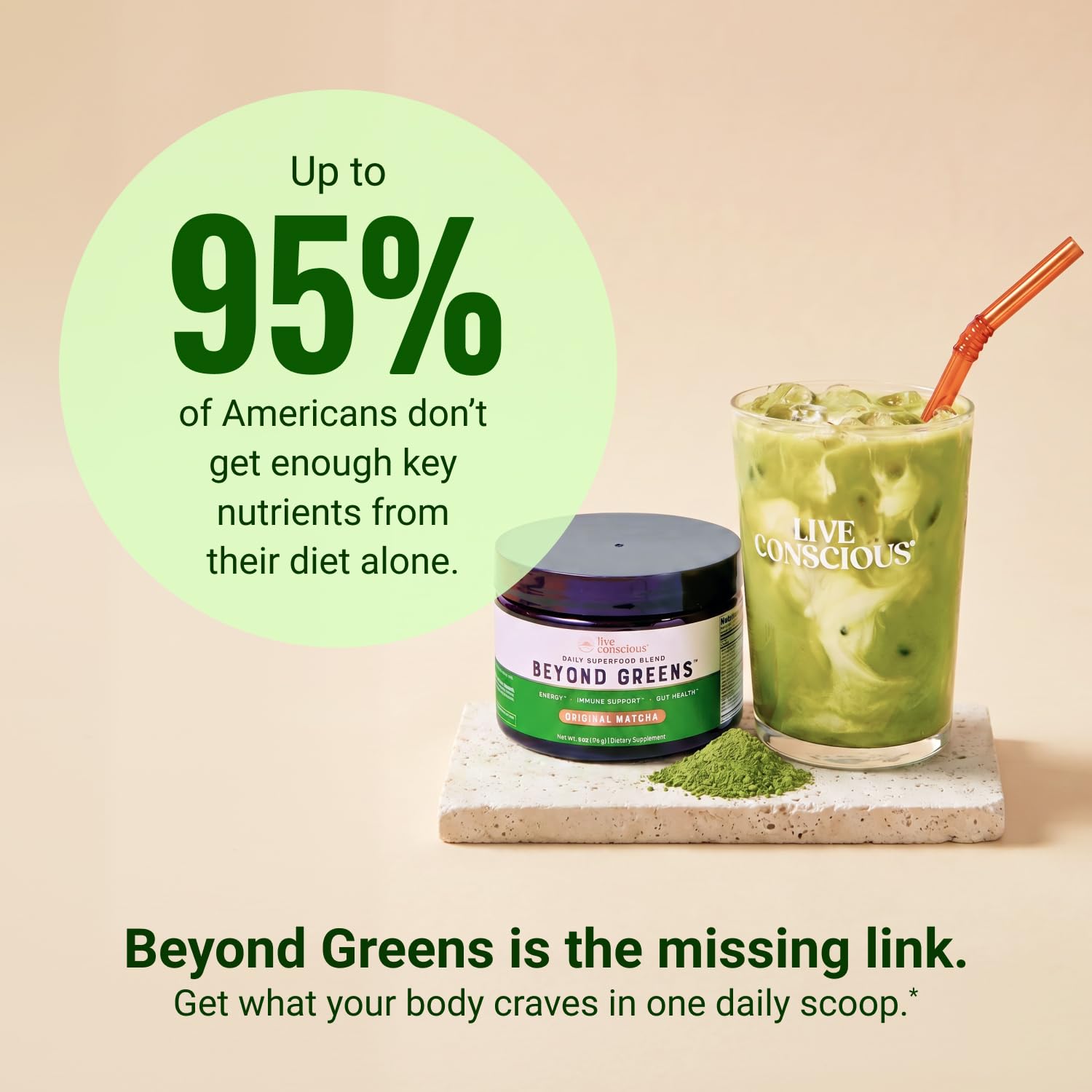 Beyond Greens Superfood Powder – Immune Support

