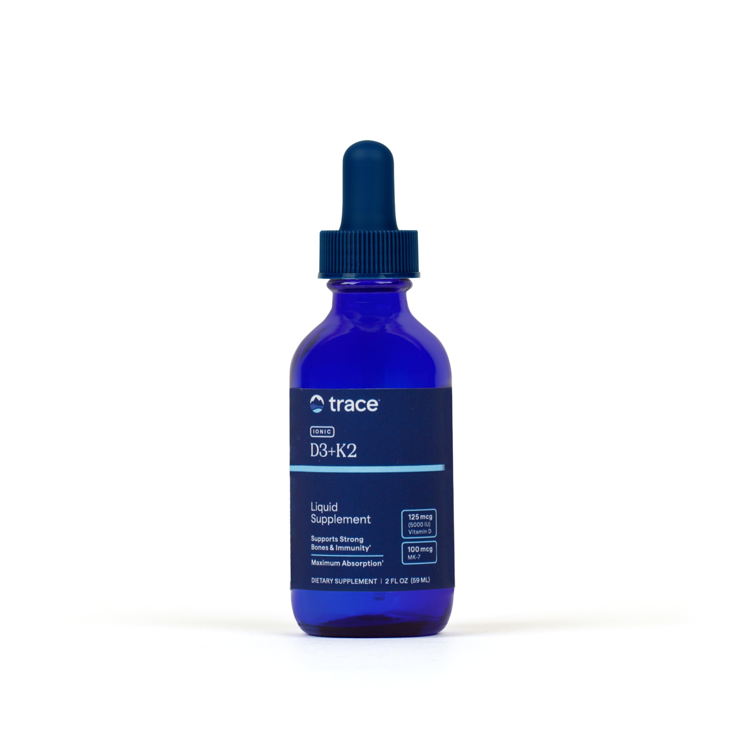 Trace Minerals Ionic Vitamin D and K Supplement

