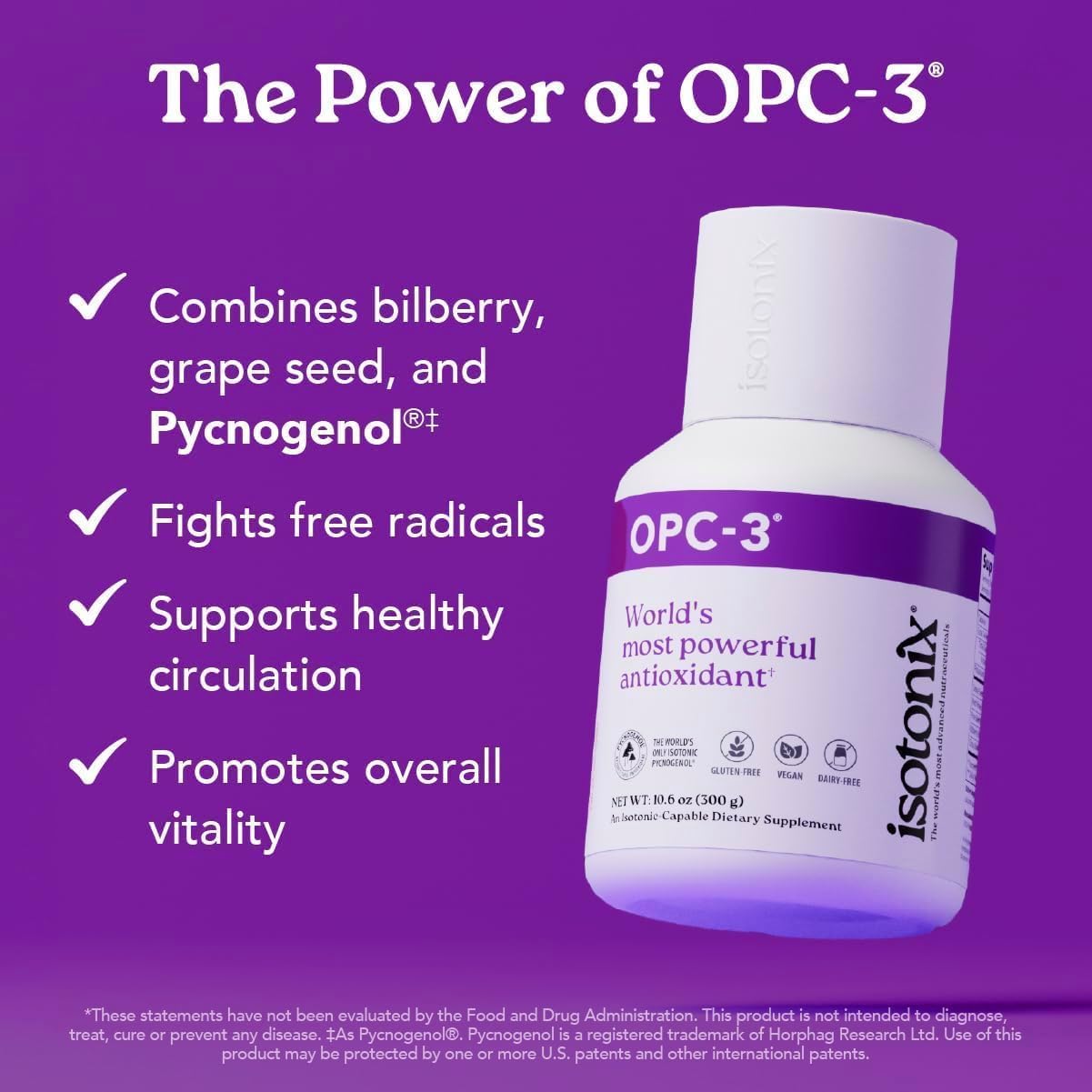 Isotonix OPC-3 Antioxidant Supplement – Heart Health

