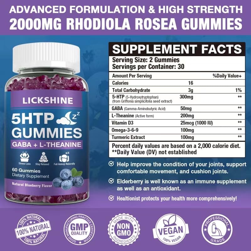 Lickshine Sleep Support Gummies | Restful Sleep

