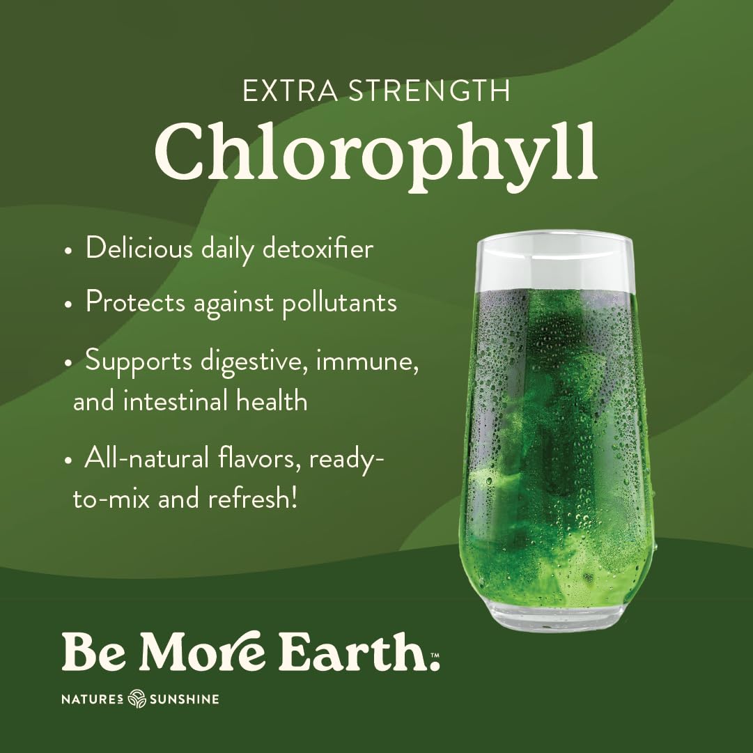 Nature's Sunshine Chlorophyll Stick Packs Detox & Digestive

