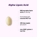 Micro Ingredients Alpha Lipoic Acid Softgels with MCT Oil

