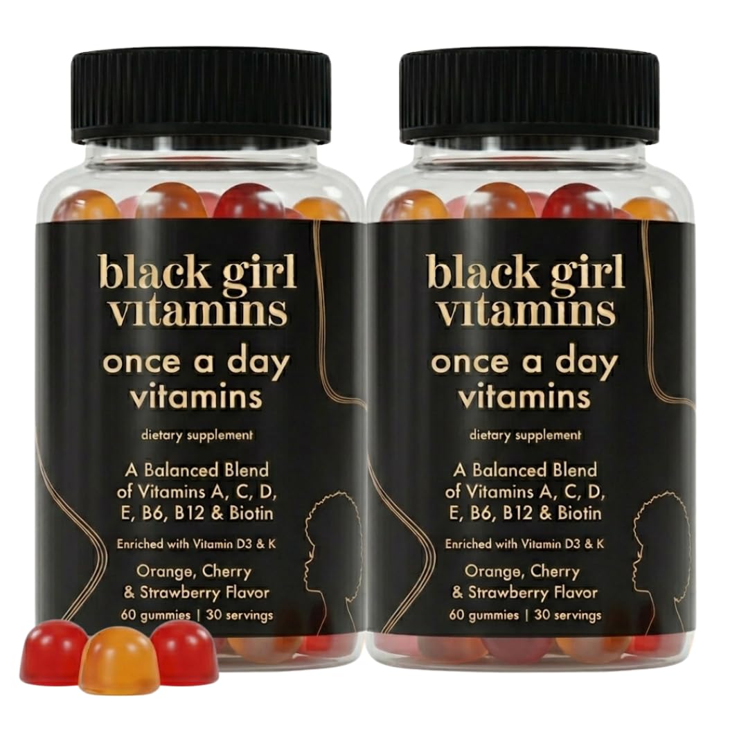 Black Girl Vitamins Women’s Multivitamin Gummies Immunity