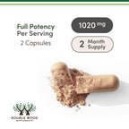 Tongkat Ali Extract High Potency 200:1 for Men - Double Wood

