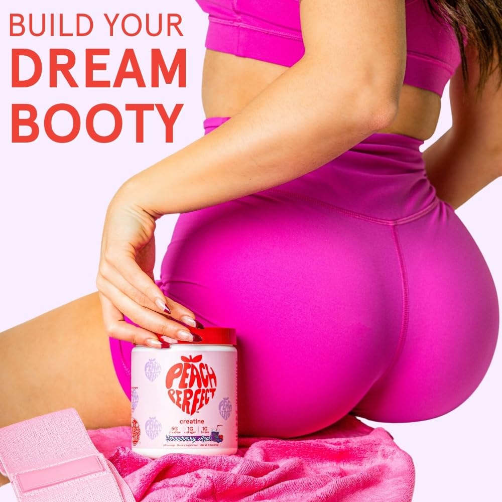 Women’s Creatine Monohydrate Powder with BCAA & Collagen

