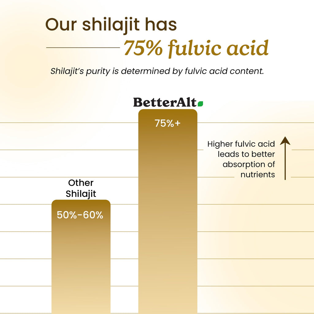 Better Alt Shilajit Himalayan Resin for Energy & Immunity

