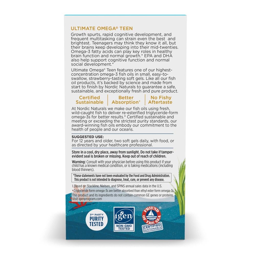 Nordic Naturals Ultimate Omega Omega-3 Fish Oil | Purity

