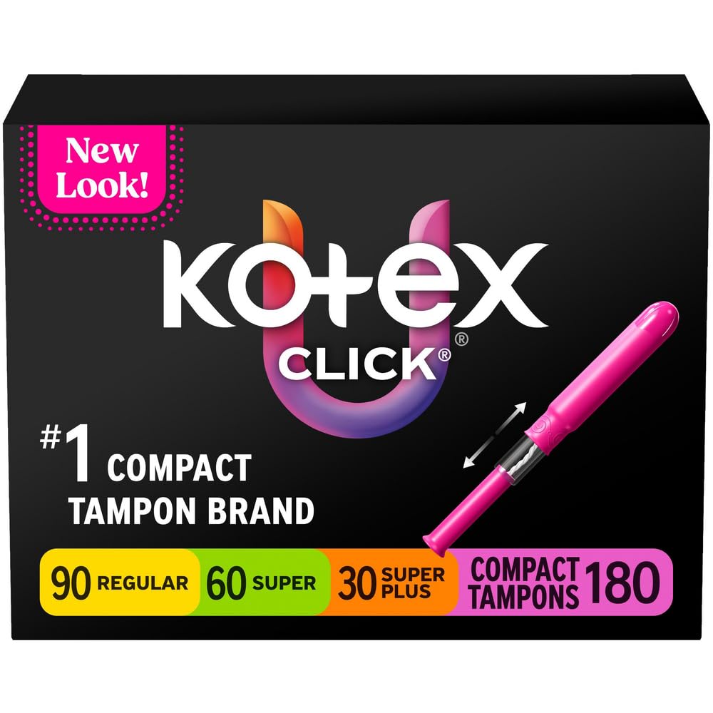 U by Kotex Click Compact Tampons Unscented