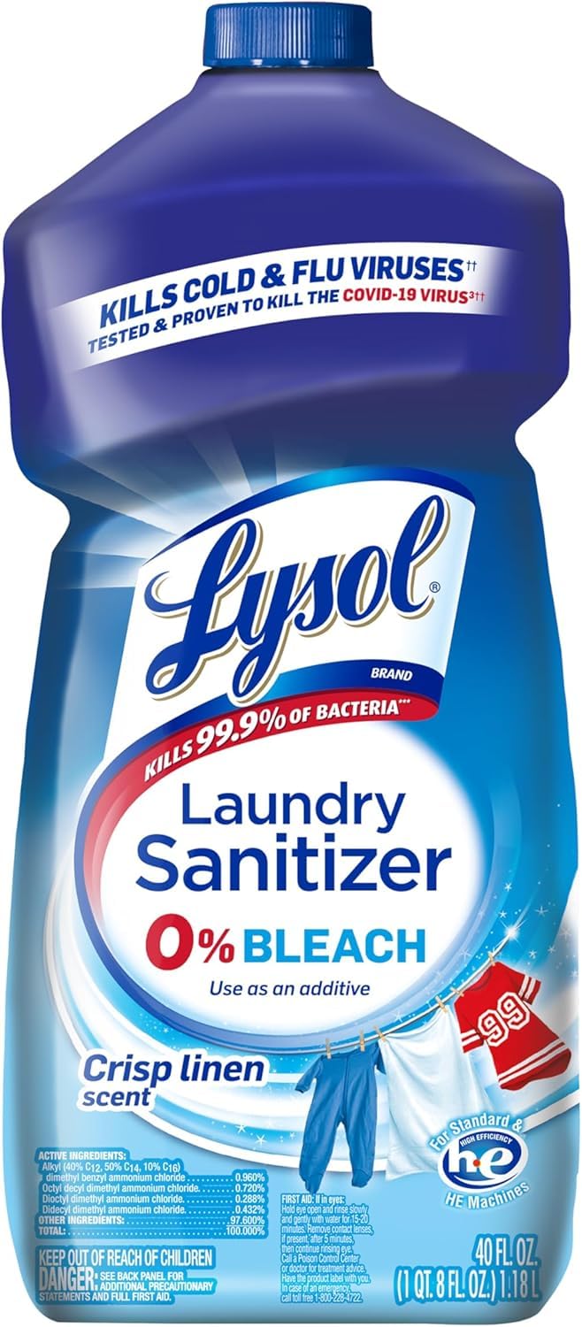 Lysol Laundry Sanitizer - Laundry Additive & Odor Eliminator


