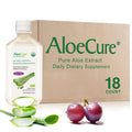 AloeCure USDA Organic Aloe Vera Juice Inner Leaf Gel Dietary Supplement