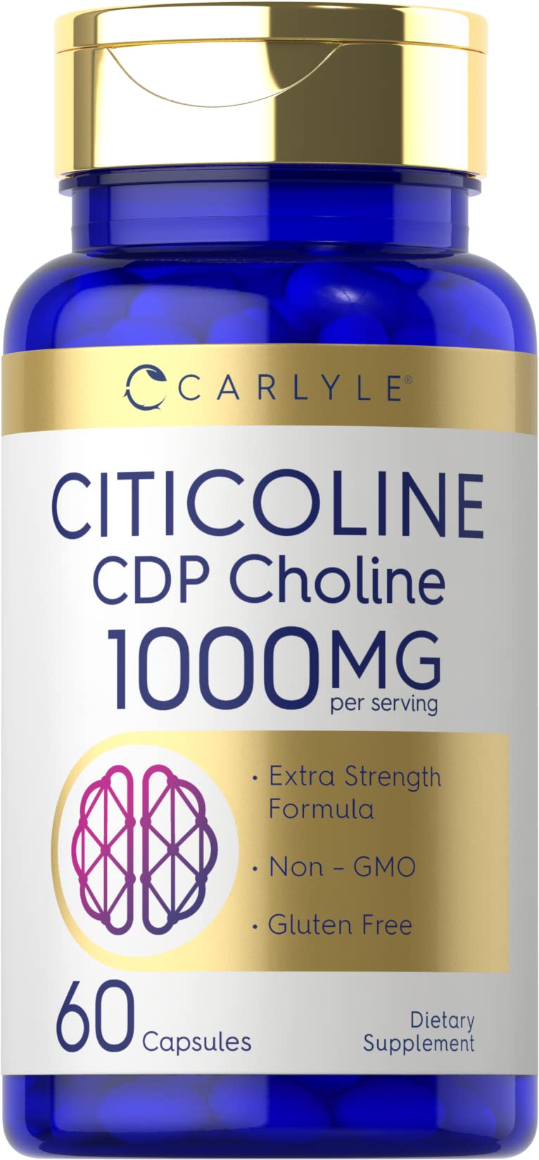 Carlyle Citicoline CDP Choline Supplement

