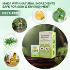 Mosquito Repellent Wipes with Plant-Based Oils

