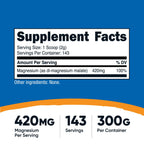 Nutricost Magnesium Malate Powder – Non-GMO

