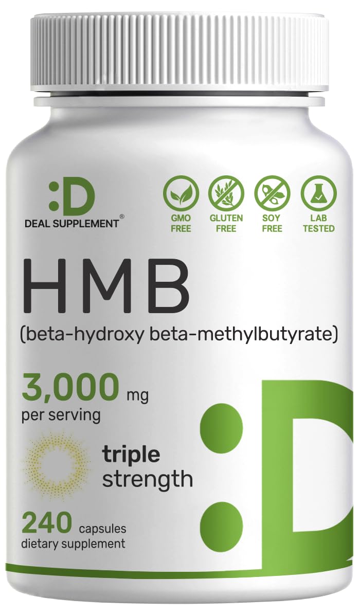 Deal Supplements HMB Calcium for Muscle Support

