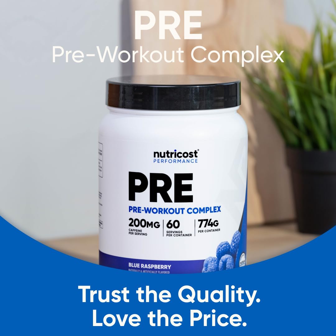 Nutricost Pre-Workout Complex Powder | Focused Energy

