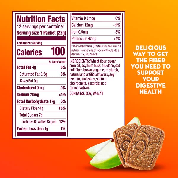 Metamucil Fiber Thins Psyllium Husk Fiber Supplement

