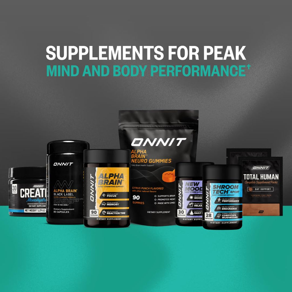 ONNIT Total Human Adult Multivitamin Capsules

